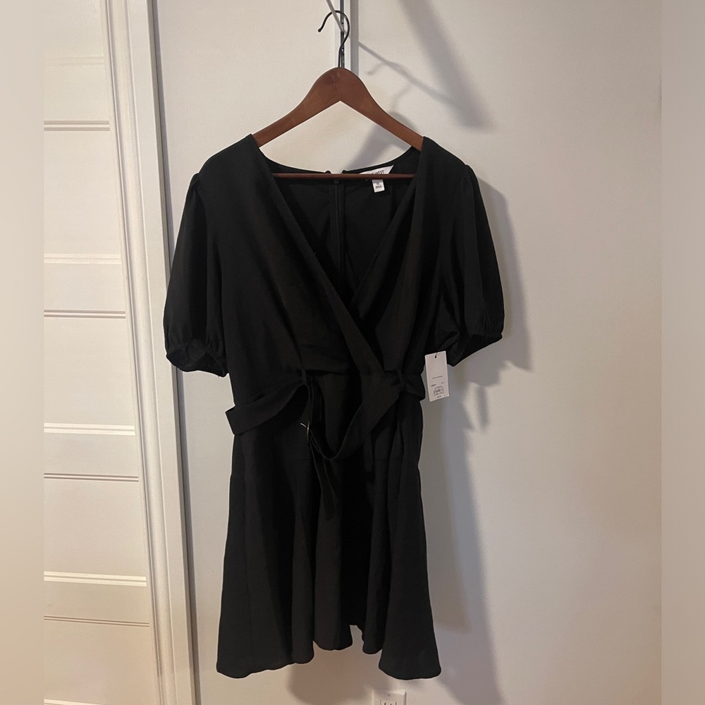 Cute NWT black miniskirt dress